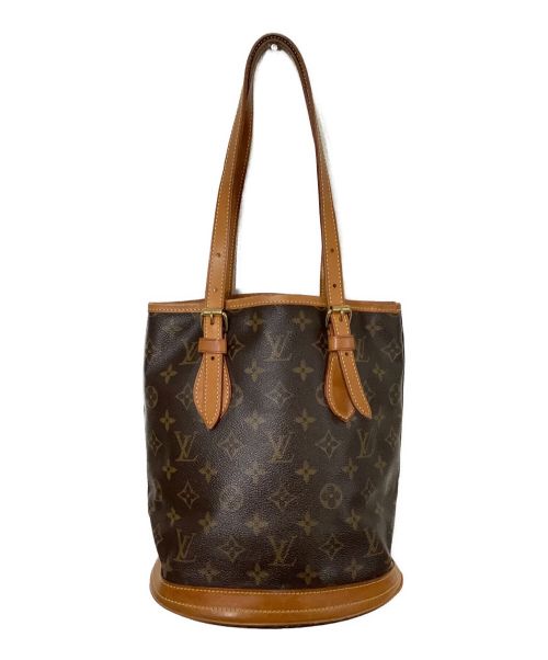 LOUIS VUITTON（ルイ ヴィトン）LOUIS VUITTON (ルイ ヴィトン) バケットPM ブラウン サイズ:表記無の古着・服飾アイテム