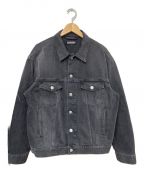 BALENCIAGAバレンシアガ）の古着「デニムジャケット」｜ブラック