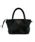 PRADA（プラダ）の古着「VITTERO DAINO　ハンドバッグ」｜ブラック