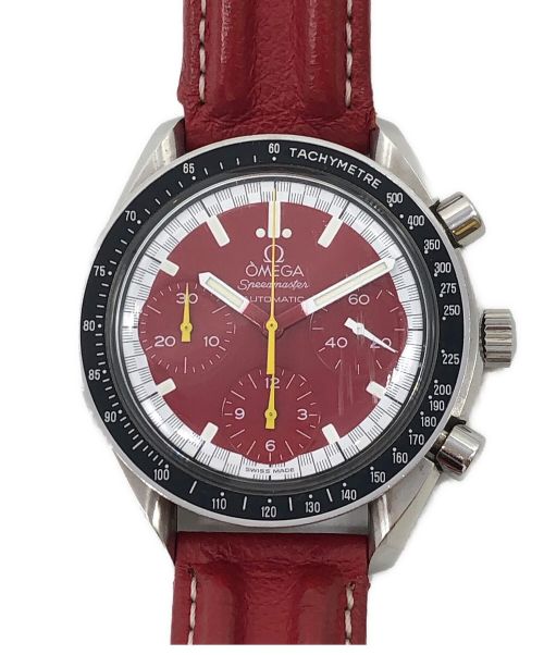 OMEGA（オメガ）OMEGA (オメガ) スピードマスター レーシング ミハエル・シューマッハ レッド サイズ:36mmの古着・服飾アイテム
