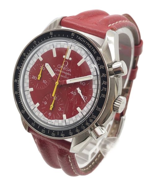 OMEGA（オメガ）OMEGA (オメガ) スピードマスター レーシング ミハエル・シューマッハ レッド サイズ:36mmの古着・服飾アイテム