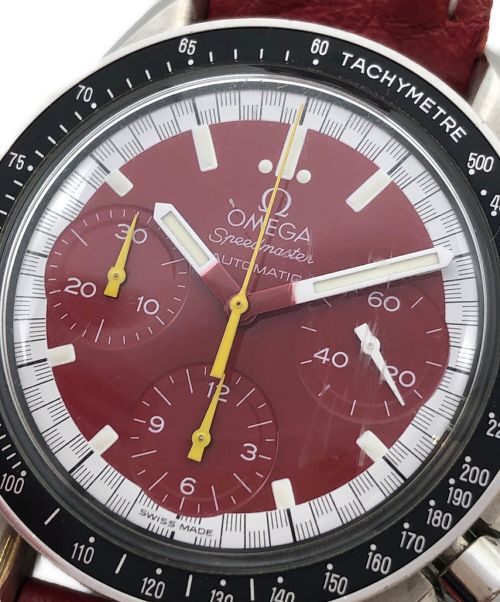OMEGA（オメガ）OMEGA (オメガ) スピードマスター レーシング ミハエル・シューマッハ レッド サイズ:36mmの古着・服飾アイテム