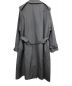 AURALEE (オーラリー) FINX POLYESTER BIG TRENCH COAT ブルー サイズ:4：18000円