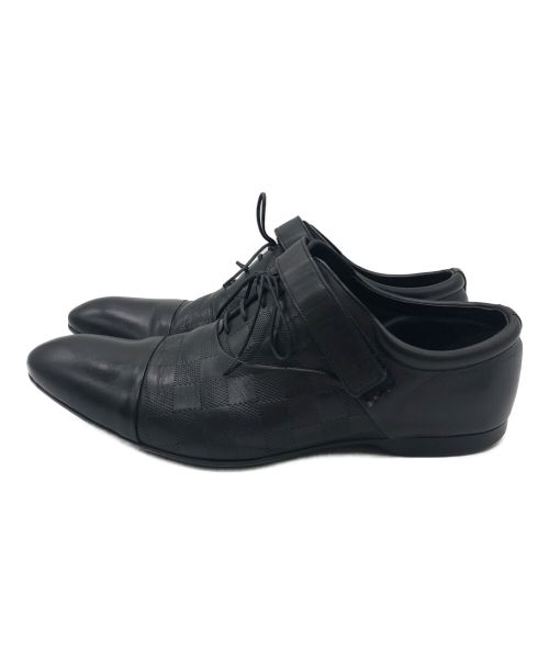 LOUIS VUITTON（ルイ ヴィトン）LOUIS VUITTON (ルイ ヴィトン) ストレートチップシューズ ブラック サイズ:7の古着・服飾アイテム