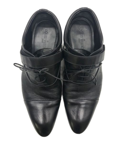 LOUIS VUITTON（ルイ ヴィトン）LOUIS VUITTON (ルイ ヴィトン) ストレートチップシューズ ブラック サイズ:7の古着・服飾アイテム