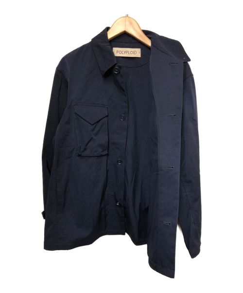 POLYPLOID（ポリプロイド）POLYPLOID (ポリプロイド) WORKWEAR JACKET ネイビー サイズ:2の古着・服飾アイテム