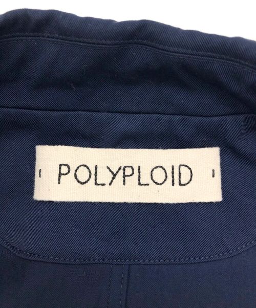 POLYPLOID（ポリプロイド）POLYPLOID (ポリプロイド) WORKWEAR JACKET ネイビー サイズ:2の古着・服飾アイテム