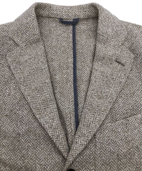 Altea（アルテア）altea (アルテア) ツイードジャケット ベージュ サイズ:44の古着・服飾アイテム