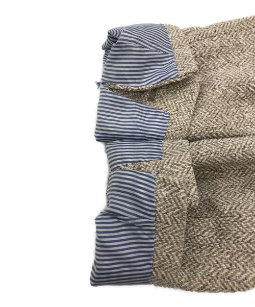 Altea（アルテア）altea (アルテア) ツイードジャケット ベージュ サイズ:44の古着・服飾アイテム