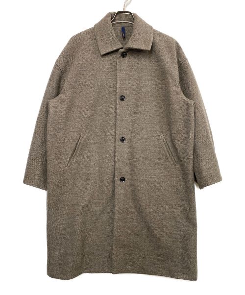 DOOPZ（ドープス）DOOPZ (ドープス) ルーズスリーブバルカラーコート ブラウン サイズ:Sの古着・服飾アイテム