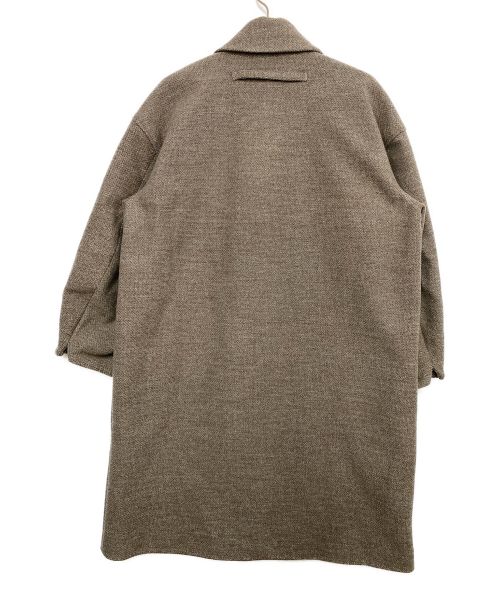 DOOPZ（ドープス）DOOPZ (ドープス) ルーズスリーブバルカラーコート ブラウン サイズ:Sの古着・服飾アイテム