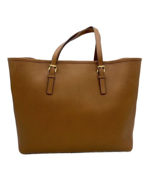 MICHAEL KORS（マイケル・コース）MICHAEL KORS (マイケルコース) トートバッグ ブラウンの古着・服飾アイテム