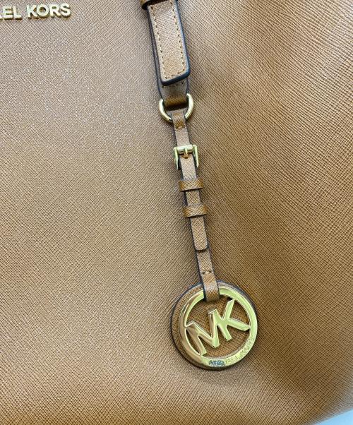 MICHAEL KORS（マイケル・コース）MICHAEL KORS (マイケルコース) トートバッグ ブラウンの古着・服飾アイテム