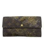 LOUIS VUITTONルイ ヴィトン）の古着「長財布」｜ブラウン