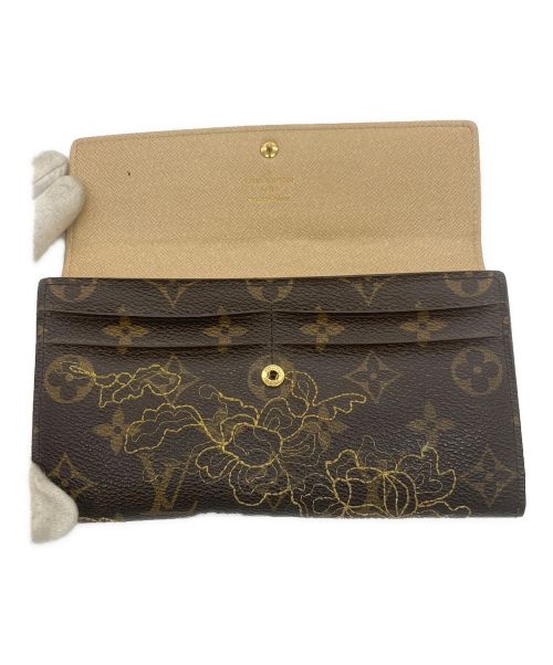 LOUIS VUITTON（ルイ ヴィトン）LOUIS VUITTON (ルイ ヴィトン) 長財布 ブラウンの古着・服飾アイテム