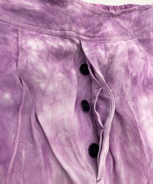 TOGA ARCHIVES（トーガアーカイブス）TOGA ARCHIVES (トーガアーカイブス) インナータイダイパンツ ダークレッド サイズ:ｘｓ/34の古着・服飾アイテム