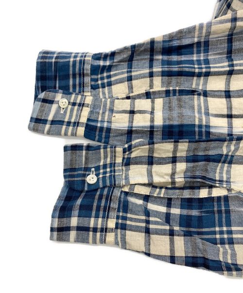 SUGAR CANE（シュガーケーン）SUGAR CANE (シュガーケーン) チェックシャツ ネイビー サイズ:SIZE Sの古着・服飾アイテム