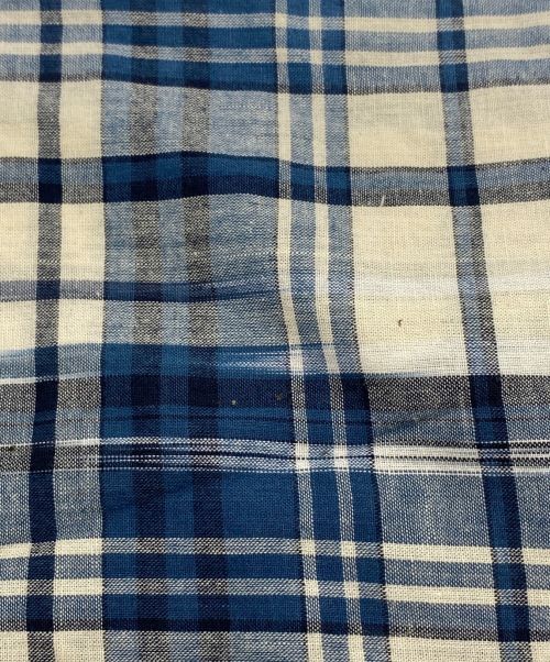 SUGAR CANE（シュガーケーン）SUGAR CANE (シュガーケーン) チェックシャツ ネイビー サイズ:SIZE Sの古着・服飾アイテム