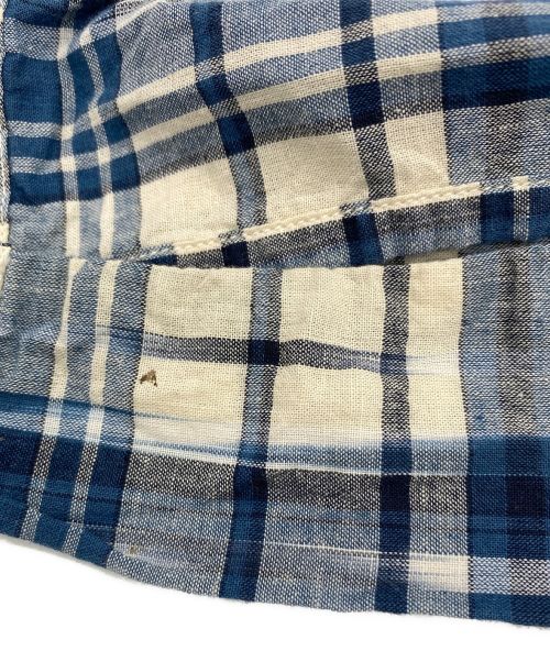 SUGAR CANE（シュガーケーン）SUGAR CANE (シュガーケーン) チェックシャツ ネイビー サイズ:SIZE Sの古着・服飾アイテム