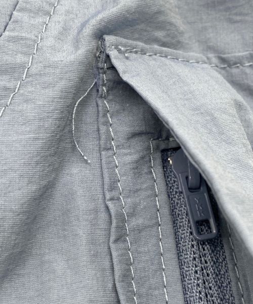 YOKE（ヨーク）YOKE (ヨーク) バンドカラーシャツ ネイビー サイズ:SIZE Sの古着・服飾アイテム