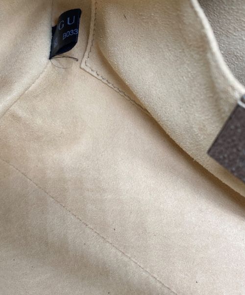 GUCCI（グッチ）GUCCI (グッチ) 2WAYショルダーバッグ ブラウンの古着・服飾アイテム