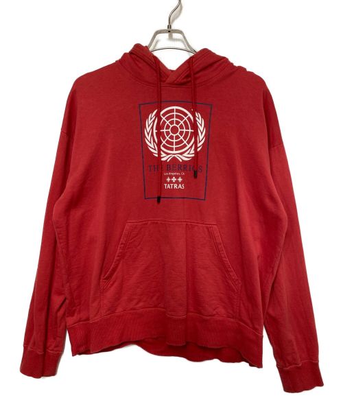 TATRAS（タトラス）TATRAS (タトラス) プルオーバーパーカー レッド サイズ:03の古着・服飾アイテム