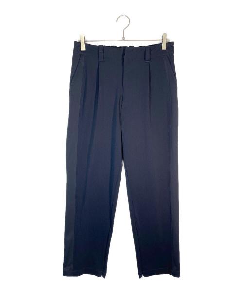 stein（シュタイン）stein (シュタイン) ワンタックトラックイージートラウザー ネイビー サイズ:Sの古着・服飾アイテム