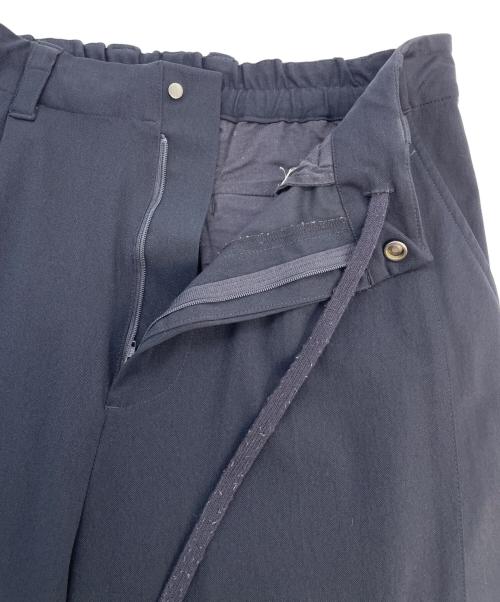 stein（シュタイン）stein (シュタイン) ワンタックトラックイージートラウザー ネイビー サイズ:Sの古着・服飾アイテム