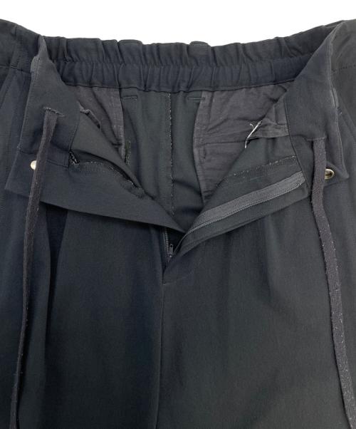 stein（シュタイン）stein (シュタイン) ワンタックトラックイージートラウザー ネイビー サイズ:Sの古着・服飾アイテム