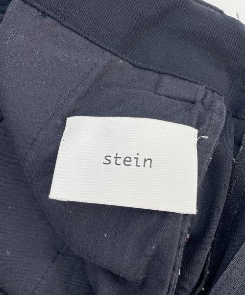stein（シュタイン）stein (シュタイン) ワンタックトラックイージートラウザー ネイビー サイズ:Sの古着・服飾アイテム