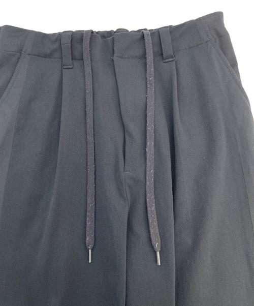stein（シュタイン）stein (シュタイン) ワンタックトラックイージートラウザー ネイビー サイズ:Sの古着・服飾アイテム
