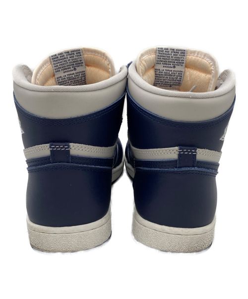 NIKE（ナイキ）NIKE (ナイキ) ハイカットスニーカー グレー×ネイビー サイズ:9（1/2）の古着・服飾アイテム