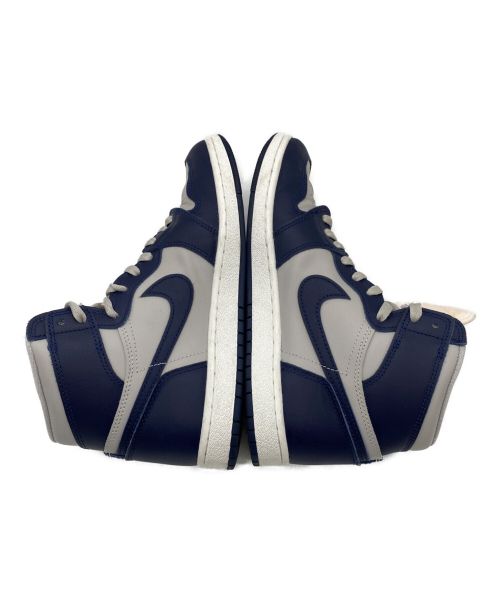 NIKE（ナイキ）NIKE (ナイキ) ハイカットスニーカー グレー×ネイビー サイズ:9（1/2）の古着・服飾アイテム