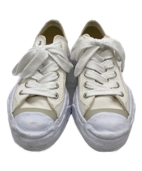 MIHARA YASUHIRO（ミハラヤスヒロ）MIHARA YASUHIRO (ミハラヤスヒロ) ローカットスニーカー ホワイト×アイボリー サイズ:40の古着・服飾アイテム
