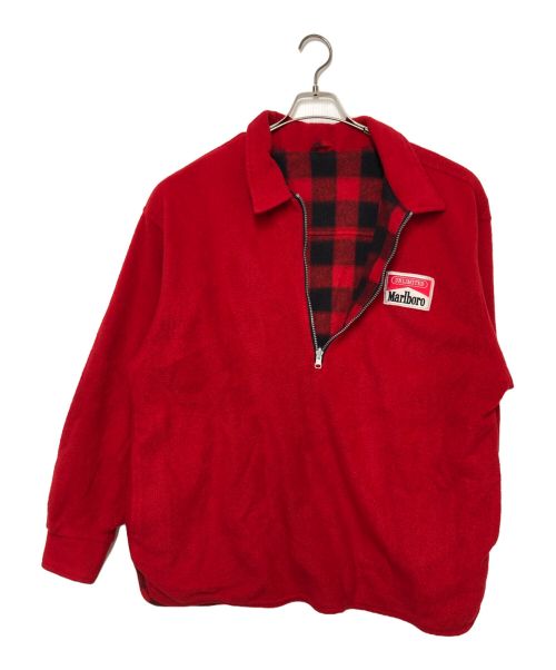 marlboro（マルボロ）marlboro (マルボロ) フリースジャケット レッド サイズ:SIZE XLの古着・服飾アイテム