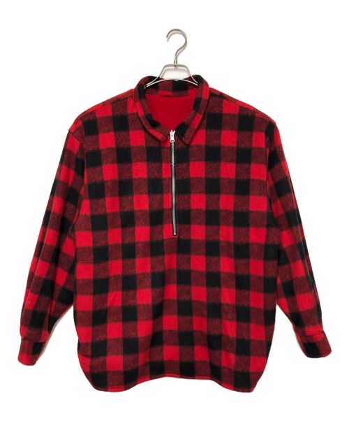 marlboro（マルボロ）marlboro (マルボロ) フリースジャケット レッド サイズ:SIZE XLの古着・服飾アイテム