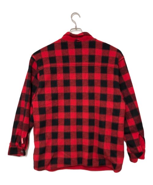 marlboro（マルボロ）marlboro (マルボロ) フリースジャケット レッド サイズ:SIZE XLの古着・服飾アイテム