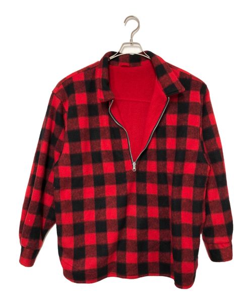 marlboro（マルボロ）marlboro (マルボロ) フリースジャケット レッド サイズ:SIZE XLの古着・服飾アイテム