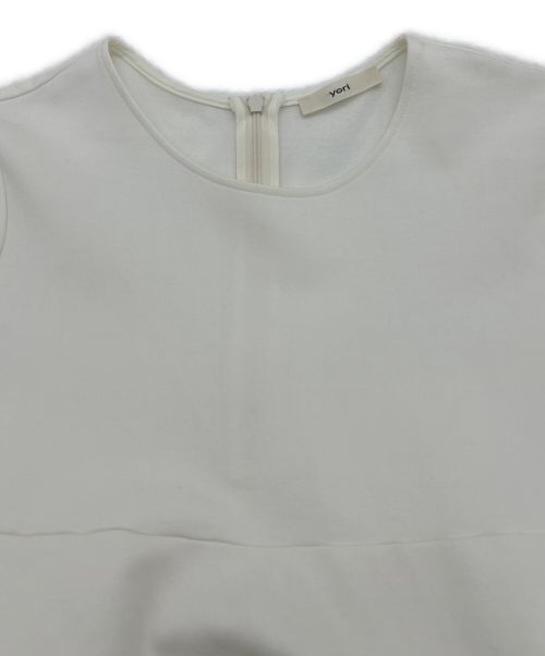 YORI（ヨリ）YORI (ヨリ) チュニック ホワイト サイズ:FREEの古着・服飾アイテム