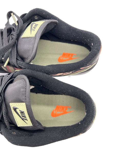 NIKE（ナイキ）NIKE (ナイキ) ローカットスニーカー ブラック×オリーブ サイズ:27.5の古着・服飾アイテム