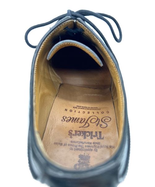 Tricker's（トリッカーズ）Tricker's (トリッカーズ) セミブローグシューズ ブラック サイズ:size 7の古着・服飾アイテム