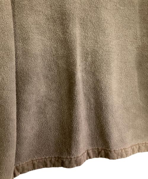 good on（グッドオン）good on (グッドオン) ピグメント加工クルーネックスウェットカーディガン ブラウン サイズ:Mの古着・服飾アイテム