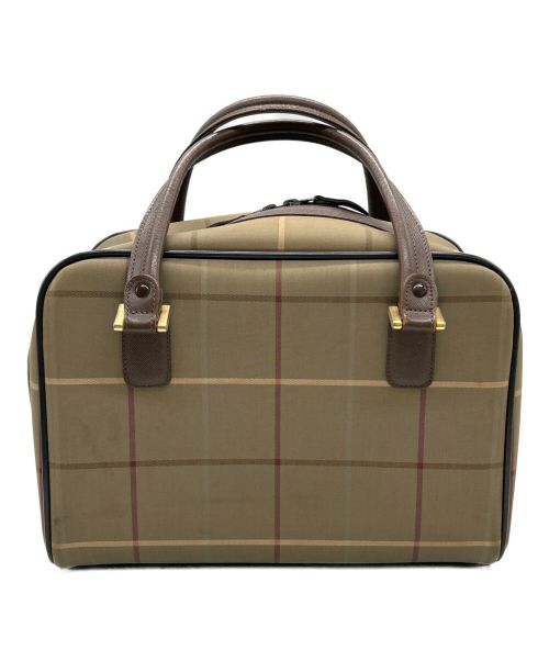 Burberry's（バーバリーズ）Burberry's (バーバリーズ) ミニボストンバッグ ベージュの古着・服飾アイテム