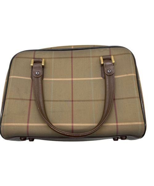 Burberry's（バーバリーズ）Burberry's (バーバリーズ) ミニボストンバッグ ベージュの古着・服飾アイテム