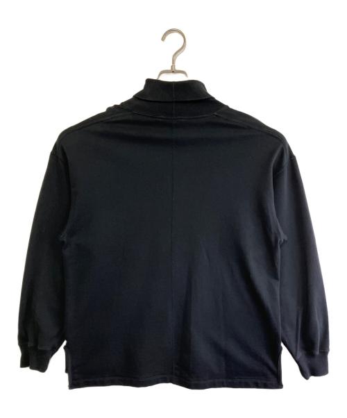 nanamica（ナナミカ）nanamica (ナナミカ) タートルネックカットソー ブラック サイズ:Sの古着・服飾アイテム