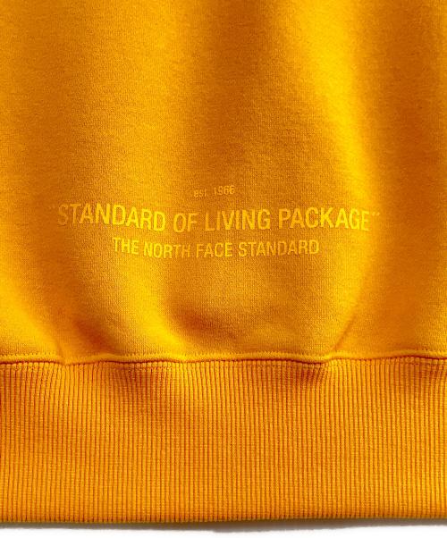 THE NORTH FACE（ザ ノース フェイス）THE NORTH FACE (ザ ノース フェイス) スタンダードクルー スウェット イエロー サイズ:Sの古着・服飾アイテム