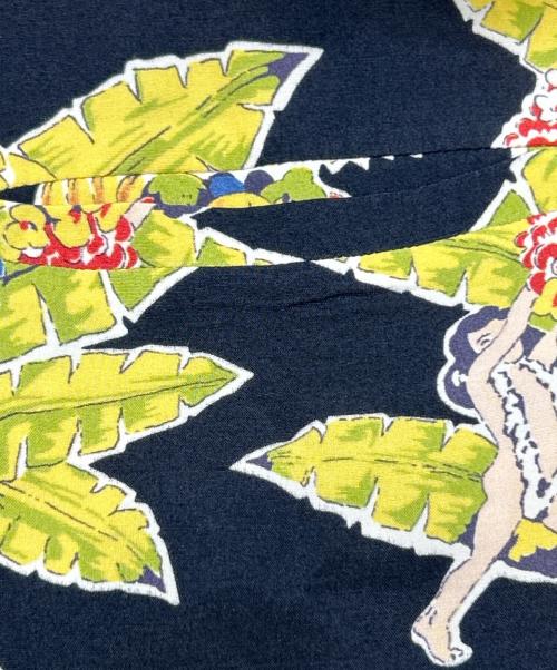 Sun Surf（サンサーフ）Sun Surf (サンサーフ) アロハシャツ ブラック×イエロー サイズ:SIZE Sの古着・服飾アイテム