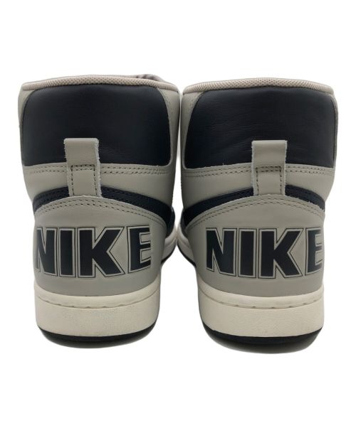NIKE（ナイキ）NIKE (ナイキ) ハイカットスニーカー グレー×ネイビー サイズ:25.5cmの古着・服飾アイテム