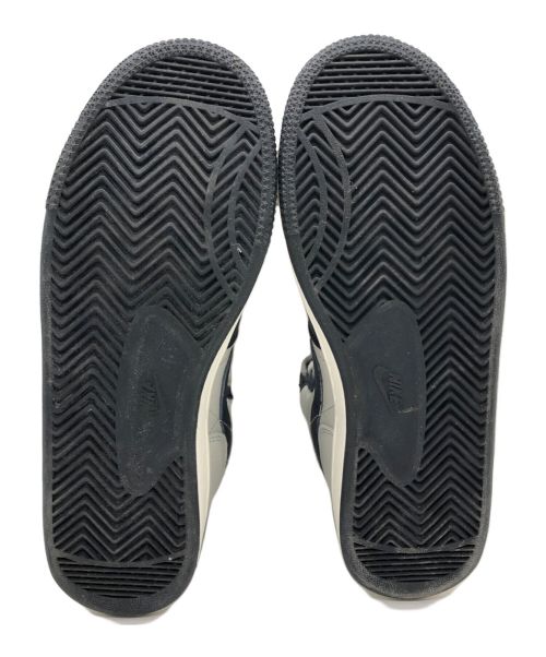 NIKE（ナイキ）NIKE (ナイキ) ハイカットスニーカー グレー×ネイビー サイズ:25.5cmの古着・服飾アイテム