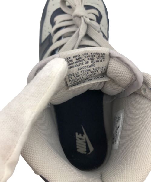 NIKE（ナイキ）NIKE (ナイキ) ハイカットスニーカー グレー×ネイビー サイズ:25.5cmの古着・服飾アイテム